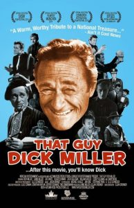 Poster for the movie "That Guy Dick Miller"