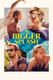Poster for the movie "A Bigger Splash"