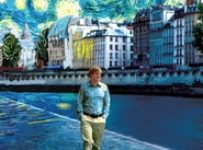 Poster for the movie "Midnight in Paris"