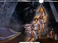 Poster for the movie "Star Wars"