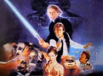 Poster for the movie "Return of the Jedi"