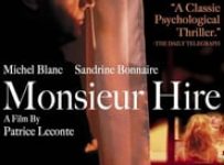 Poster for the movie "Monsieur Hire"