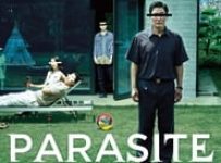 Poster for the movie "Parasite"