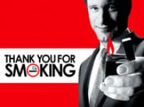 Poster for the movie "Thank You for Smoking"